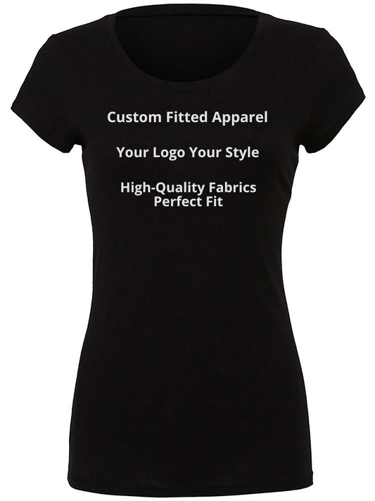 Custom Fitted Female Blouse - Your Style, Your Logo